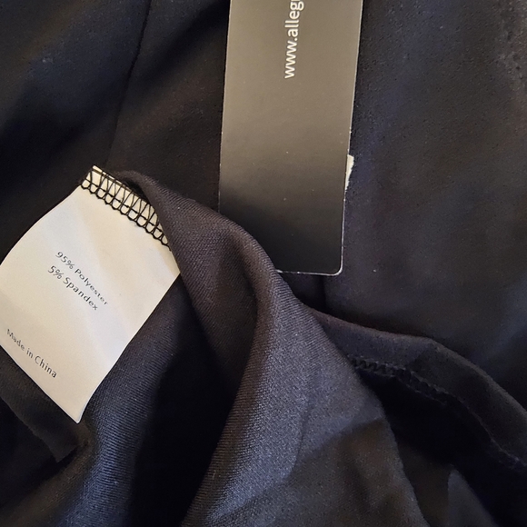 NWOT Size Small Allegra K Black Halter Peplum Blouse - Picture 6 of 6